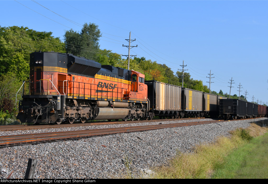 BNSF 8524 Roster shot